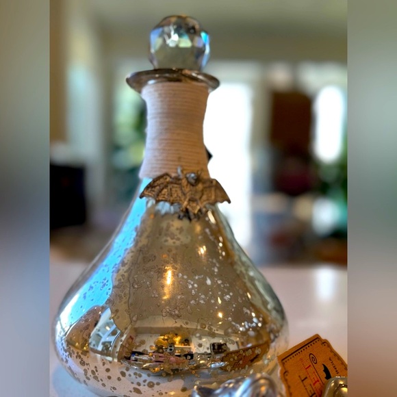 Bat decanter Bottle mercury glass - Picture 1 of 13